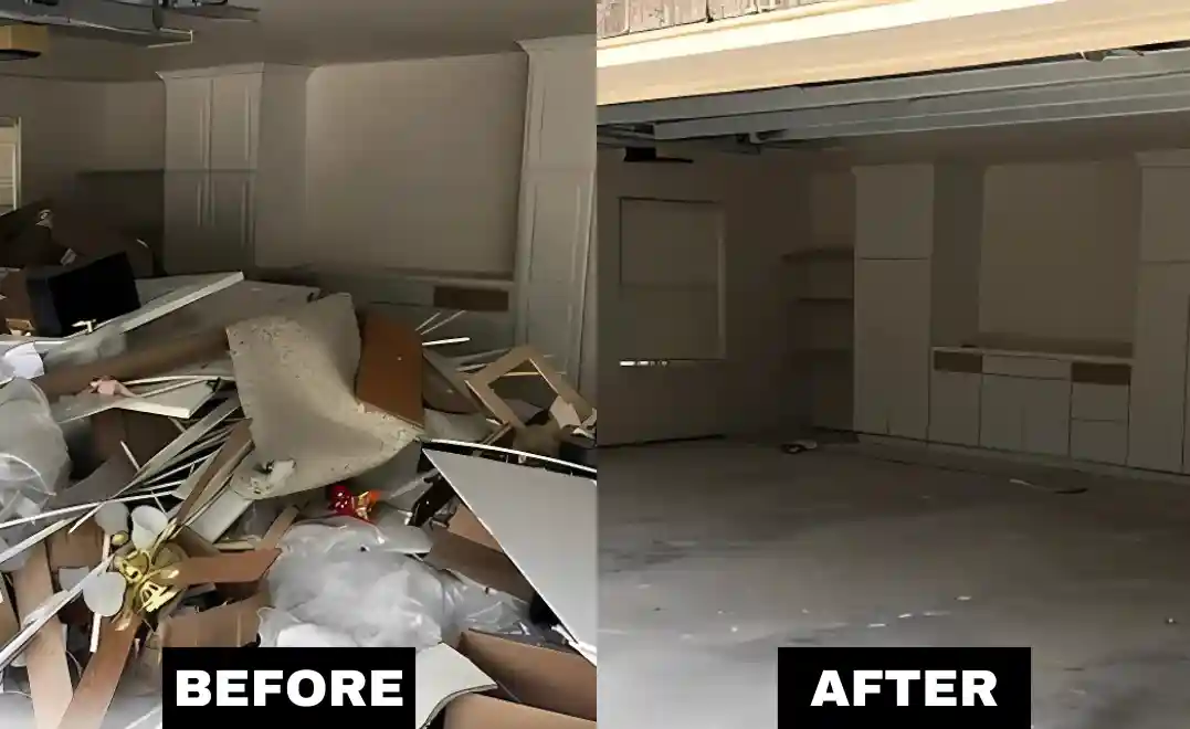 Zero Pile Junk Removal Before After